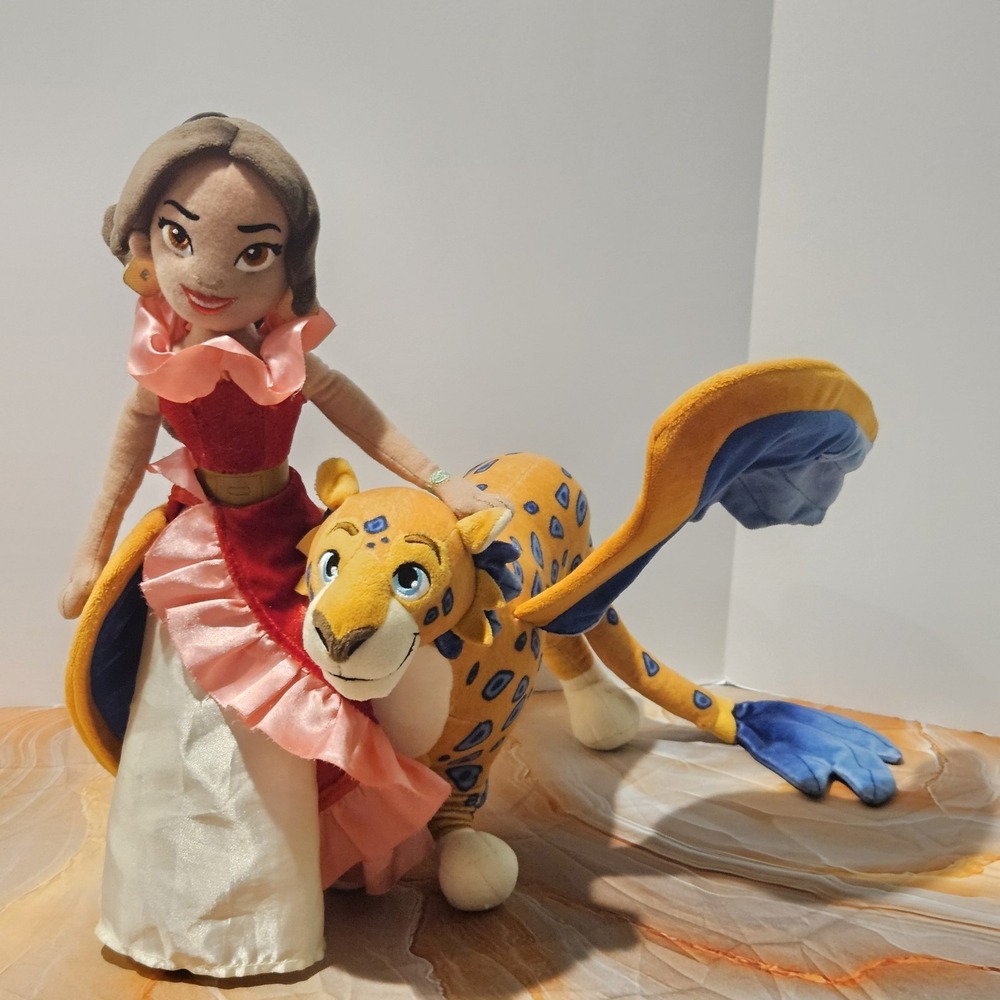 Disney Elena of Avalor Skylar Jaquin Plush Doll Bundle Disney Store Collection